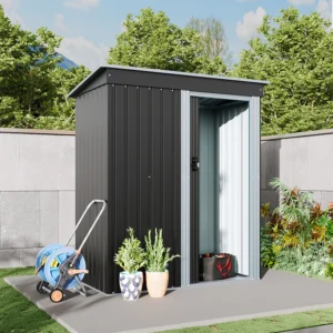 5 x 3 FT Metal Garden Storage Shed