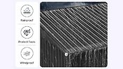 6ft x 4ft Galvanised Steel Garden Shed - 2 Colours! - Image 4